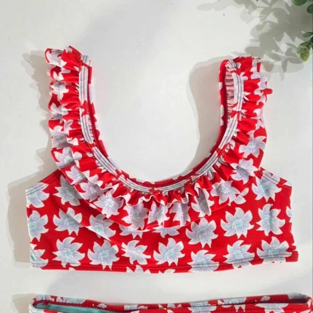 Raisins Girls Floral 2 Piece Swimsuit